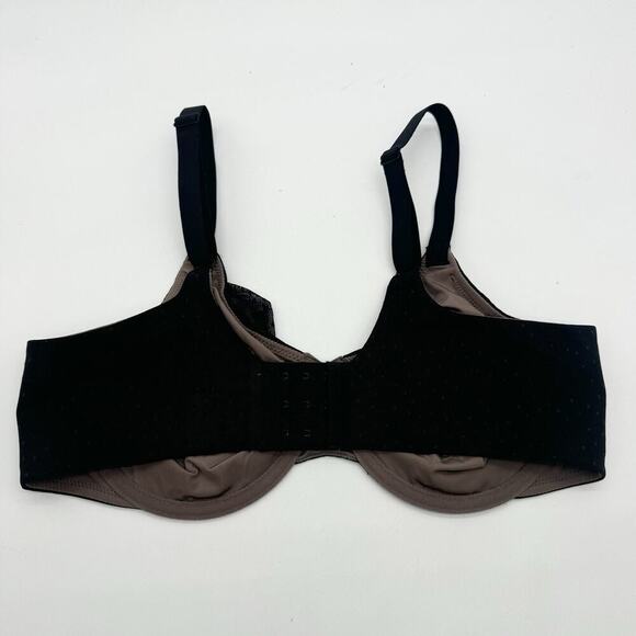 Wacoal 855303 Unlined Underwire Full Coverage Bra US Size 36D black B1783 - Picture 3 of 4
